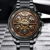 Personalized Steampunk-Themed Animal Watch - Add Your Name for a Special Look